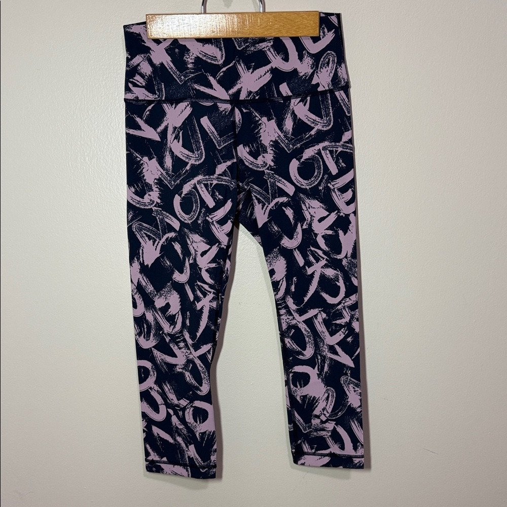 Lululemon Leggings - Pink and Black